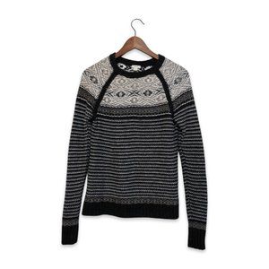 Fossil Knit Sweater Wool Alpaca Blend